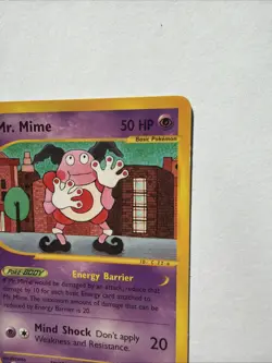 Mr. Mime 95b/147 LP Aquapolis E Reader 2002 Pokemon Vintage TCG - Image 5