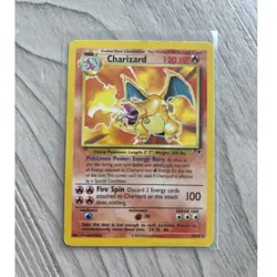 Pokemon TCG Charizard Base Set 2 Holo Rare Unlimited 3/110 120 HP Eng 2002 - Image 1