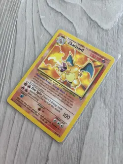 Pokemon TCG Charizard Base Set 2 Holo Rare Unlimited 3/110 120 HP Eng 2002 - Image 2