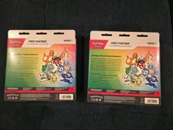 Lot 2 Pokemon First Partner Illustration Collection Series 1 Box Sealed - Image 2