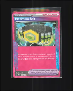 Maximum Belt 117/131 Prismatic Evolutions Pokemon TCG Near Mint - Image 1