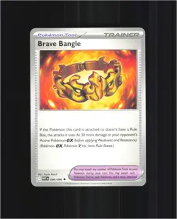 Brave Bangle 080/086 Uncommon White Flare Pokemon Near Mint - Image 1