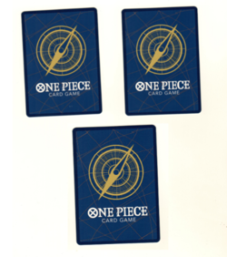 Set Of 3 Sakazuki OP02-099 Super Rare Foil Paramount War One Piece Trading Card - Image 2