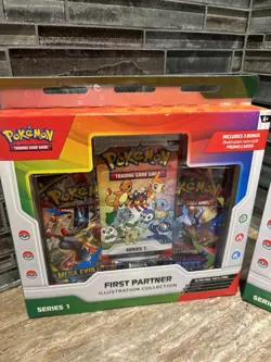 Pokemon TCG First Partner Illustration Collection Series 1 2026 New Sealed (2) - Image 2
