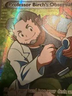 Pokemon TCG Professor Birch's Observations 159/160 Holo Full Art - Image 5