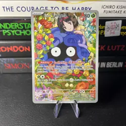 Pokemon TCG Erika’s Tangela 218/217 Ascended Heroes Illustration Rare Pack Fresh - Image 1