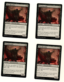 Set Of 4 Dreg Recycler #0100 March Of The Machine MTG Card - Image 1