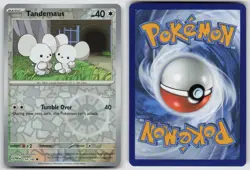 Tandemaus 154/182 Common Paradox Rift Pokemon Reverse Holo NM - Image 3