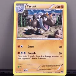 Pokemon Tyrunt 61/111 Cosmos Holo Furious Fists NM Restored Fossil 2014 - Image 1
