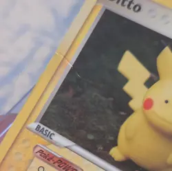 Ditto (Pikachu) - stamped Reverse Holo #39 Delta Species Pokemon TCG has damage - Image 3