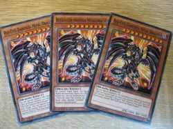 6x Rotaugiger Finsterer Metalldrache SDAZ-DE007 LDS1-DE004 SR02-DE009 YUGIOH - Image 2