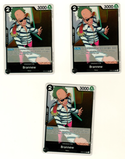 Set Of 3 Brannew OP03-089 Rare Foil Pillars Of Strength One Piece Trading Card - Image 3