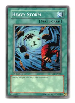 Heavy Storm - SD8-EN022 1st Edition - YuGiOh-MP - Image 1