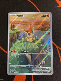 Victini 208 Sv: Scarlet & Violet Promo Cards Holo Pokemon TCG English LP/MP - Image 1