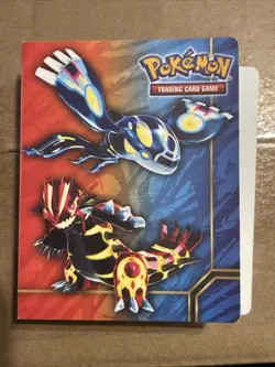 Pokemon TCG Card 2014 Mega Kyogre Mega Groudon Mini Album/Binder/Folder LNC - Image 1