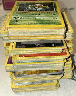 Pokemon bulk lot. PreLoved players. Some originals from Grandson sets. 250+ card - Image 1