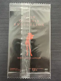 SP.02 Asuka Langley Neon Genesis Evangelion wafer card Bandai - Image 2