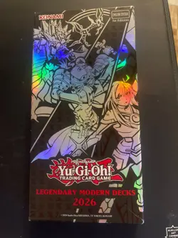 Yu-Gi-Oh! TCG Legendary Modern Decks 2026 40 Card Factory Sealed Deck Kit Box - Image 1