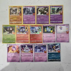 13 x Pokemon TCG Trick or Trade 2023 Trading Card Bundle 13/30 NM No Duplicates - Image 1