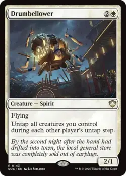 ~ Drumbellower ~ NM ~ Commander: Secrets of Strixhaven ~ MTG ~ - Image 1
