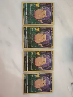 (4) cards Pikachu 005/025 Celebrations Holo full art - Mint condition - Image 1