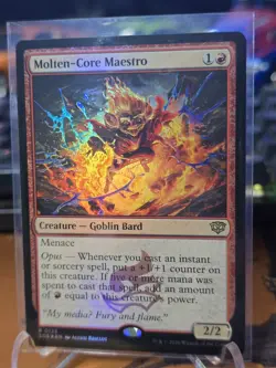 Molten-Core Maestro Secrets of Strixhaven Foil - Image 1