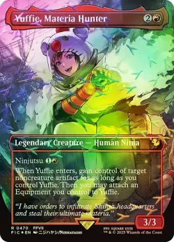 Yuffie, Materia Hunter Chocobo Track Foil Final Fantasy MTG NM - Image 1