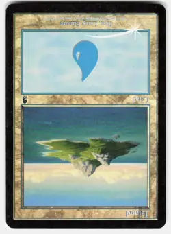 Island (337) 337 Land Odyssey Magic: The Gathering Foil Moderately Played - Image 1