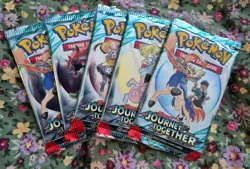 Pokemon TCG Journey Together Booster Packs. Brand new and sealed. - Image 1