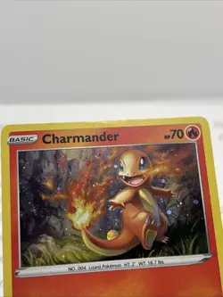 2021 Pokemon Charmander : Sword & Shield SWSH092 HOLO Promo - LP - Image 2