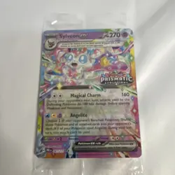 Pokemon Sylveon ex Prismatic Evolutions 041/131 Promo Holo EX 270 HP 160 PCC - Image 1