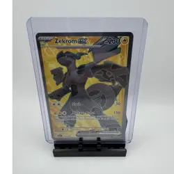 Pokemon TCG Zekrom ex Basic Sv: Black Bolt 158/086 Holo Ultra Rare 230 HP - Image 1