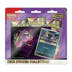 Pokemon TCG Mega Evolution Ascended Heroes Gastly Tech Sticker Collection - Image 1