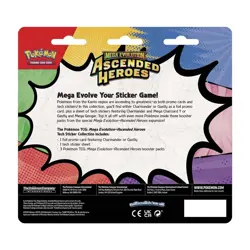 Pokemon TCG Mega Evolution Ascended Heroes Gastly Tech Sticker Collection - Image 3