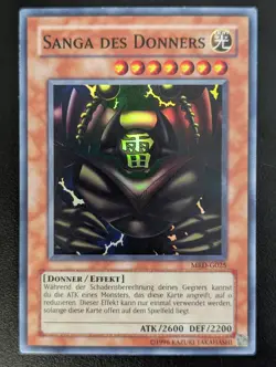Sanga des Donners MRD-G025 Super Rare DE EX YUGIOH - Image 1