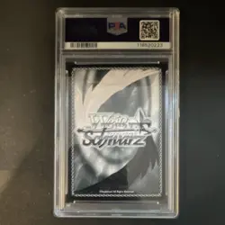Weiss Schwarz 2019 Devilish Smile Rias Silver Signature #052 Japanese PSA 10 - Image 2