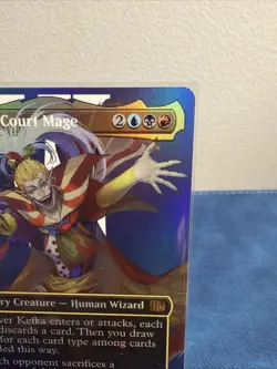 MTG English Kefka, Court Mage (Borderless) (0398) NM Foil - Image 2