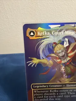 MTG English Kefka, Court Mage (Borderless) (0398) NM Foil - Image 3