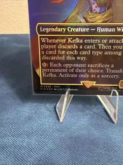 MTG English Kefka, Court Mage (Borderless) (0398) NM Foil - Image 4