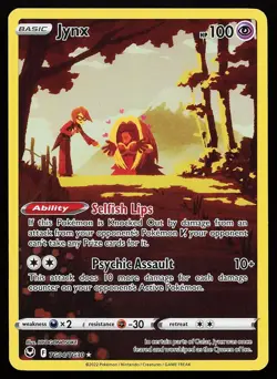 Jynx TG04/TG30 Holo Silver Tempest Trainer Gallery Pokemon Card - Image 1