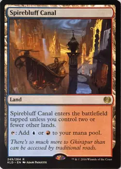 Spirebluff Canal 249 Rare Kaladesh Magic: The Gathering Near Mint - Image 1