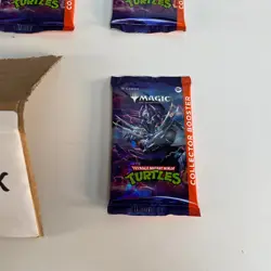 MTG TMNT Collector Booster Pack x6 New Sealed - Image 3