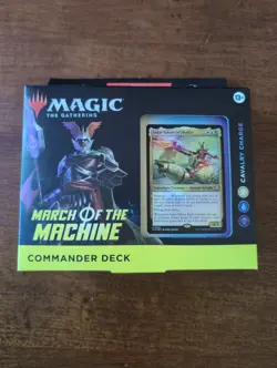Magic the Gathering March of the Machine Cavalry Charge Commander Deck [Sealed] - Image 2