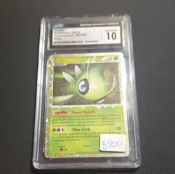 Pokemon TCG Triumphant Celebi Prime 92/102 Holo Ultra Rare HP 60 EN CGC 10 - Image 1