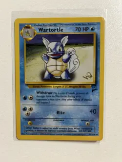 Pokemon Wartortle [W Stamped] 063/130 Wotc Promo - Image 1