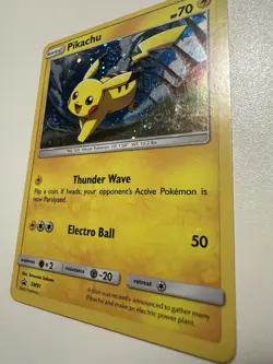 Pikachu SM81 Holo Promo - Pokemon TCG 2017 Promo Card! NM Excellent - Image 1
