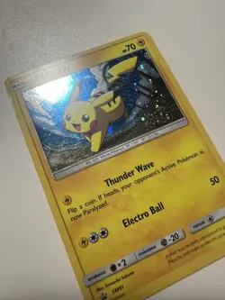 Pikachu SM81 Holo Promo - Pokemon TCG 2017 Promo Card! NM Excellent - Image 2