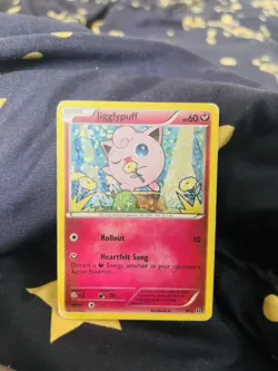 Jigglypuff 8/12 Holo 2014 Promo McDonald's Pokemon - Image 1