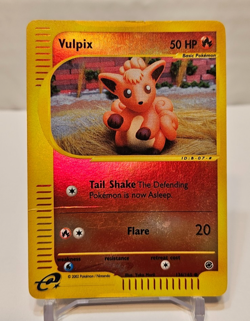 Vulpix 136/165 Common Reverse Holo Expedition Pokemon 1748 - Image 1