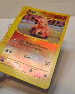 Vulpix 136/165 Common Reverse Holo Expedition Pokemon 1748 - Image 2